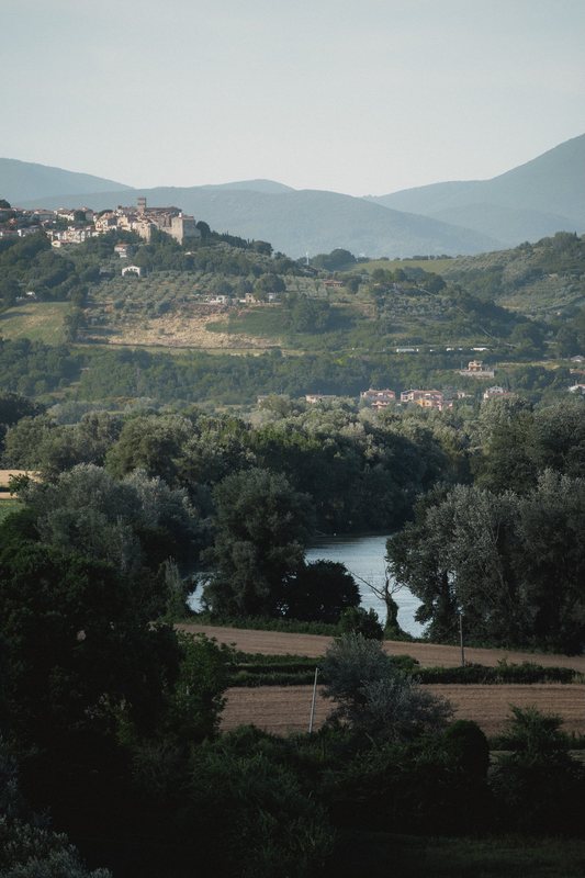 Il verde e il paesaggio della Valle del Tevere