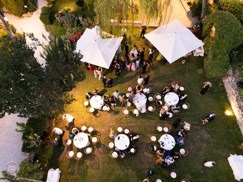 Ospiti e accoglienza nel giardino